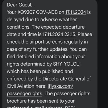 Sunexpress Uçuşunda Yaşanan Uzun Gecikme Ve Yolcu Hakları İhlali