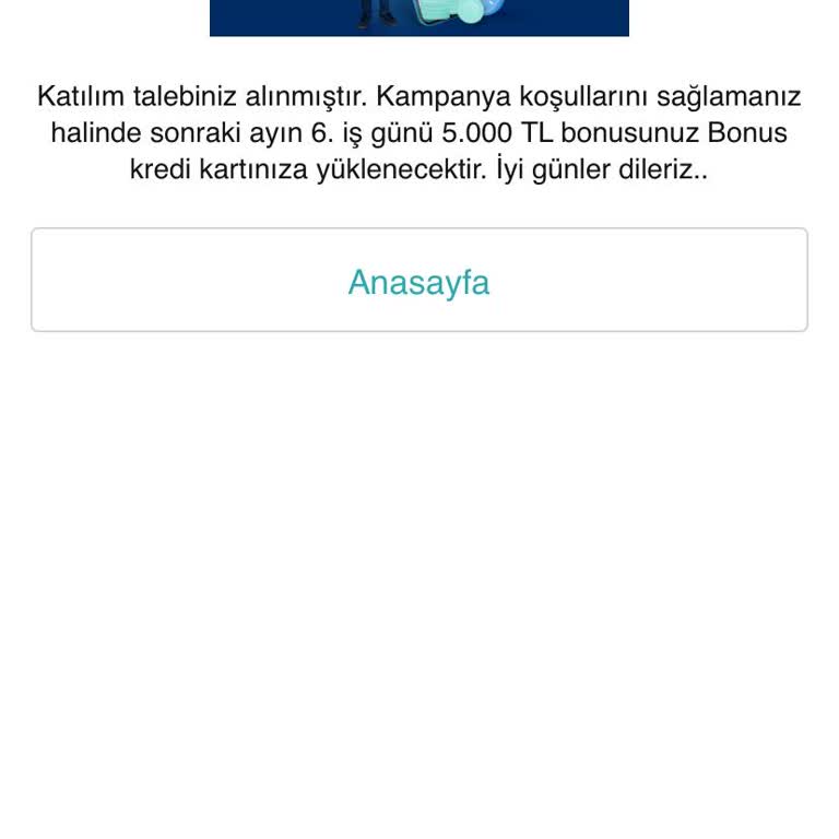 Garanti BBVA Chip Para Kampanyası Hayal Kırıklığı