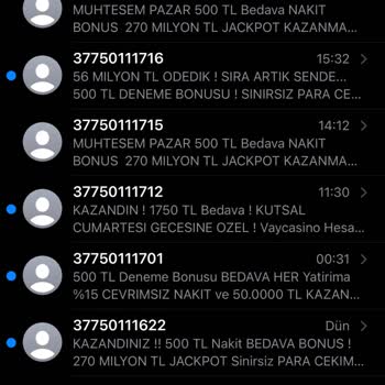 Vaycasino'nun Bitmeyen Mesaj Yağmuru: Rahatsız Edici Ve Israrcı!