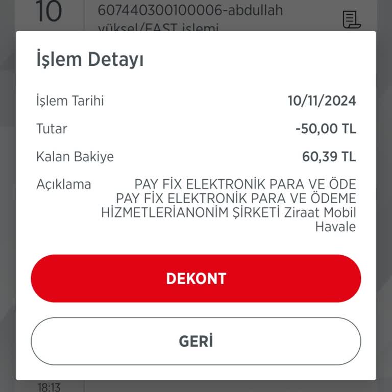 Payfix Hesabıma Yatırdığım Para 27 Saattir Askıda