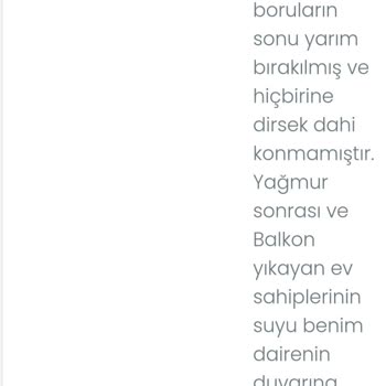 Proje Dairelerinde Yalıtım ve Su Sızıntısı Şikayeti