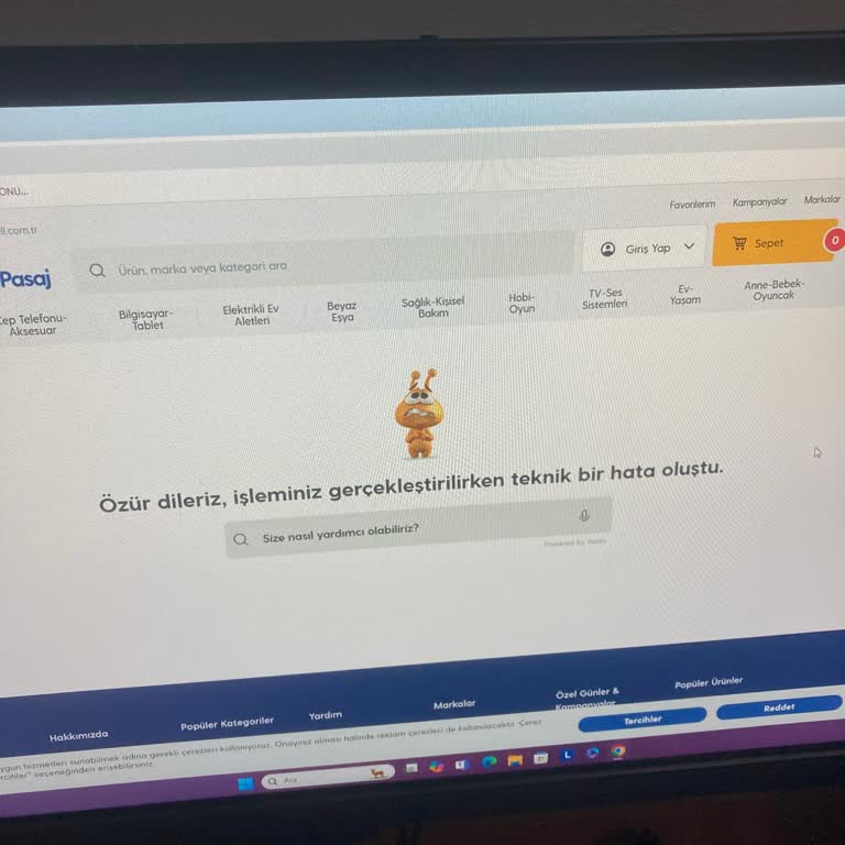 Turkcell Pasaj Siparişi Ve Sunucu Hatası Mağduriyeti