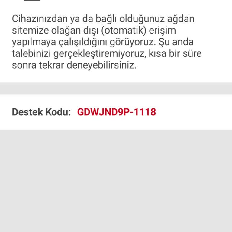 Sahibinden Acil Çözüm Bekleyen Erişim Sorunu