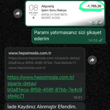 İademin Gecikmesi Ve Mağduriyet