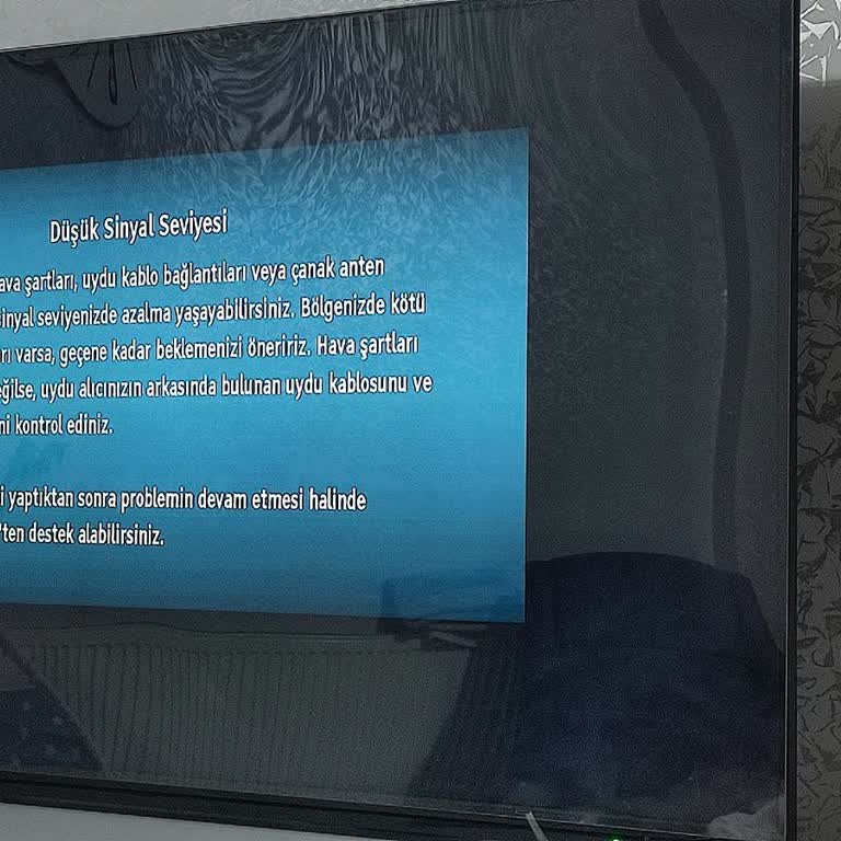 Türk Telekom Tivibu'da Beyaz TV Sinyal Sorunu