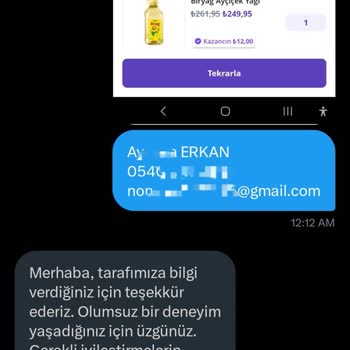 Sipariş İptali Ve Teknik Aksaklık İddiası
