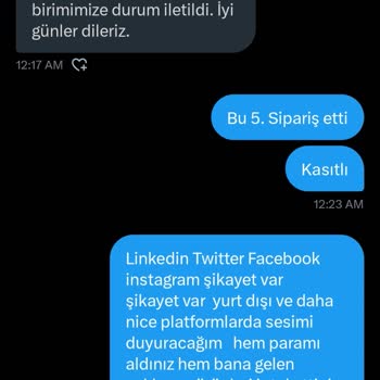 Sipariş İptali Ve Teknik Aksaklık İddiası