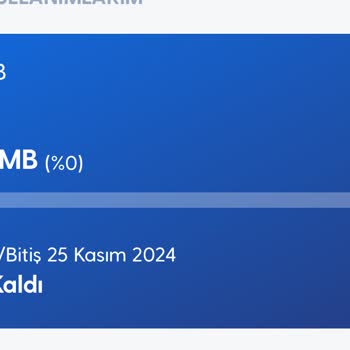Turkcell İnternet Kullanımında Gizemli Tükeniş