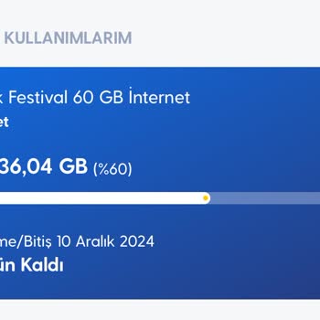 Turkcell İnternet Kullanımında Gizemli Tükeniş