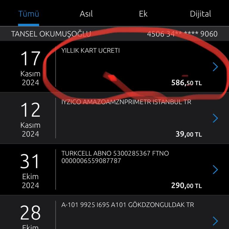 Yapı Kredi World Kartı Aidat Ücreti İadesi Talebi