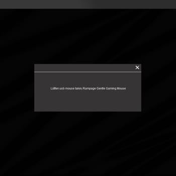 Rampage Mouse Sürücü Sorunu Ve Hayal Kırıklığı