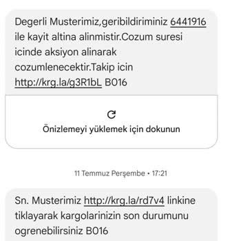 4 Aydır Bitmeyen Kargo Sorunu Ve İlgisiz Müşteri Hizmetleri
