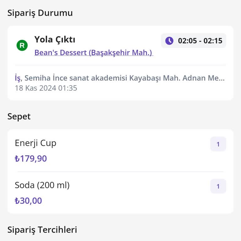 Gece Yarısı Kayıp Sipariş Ve İletişim Sorunu