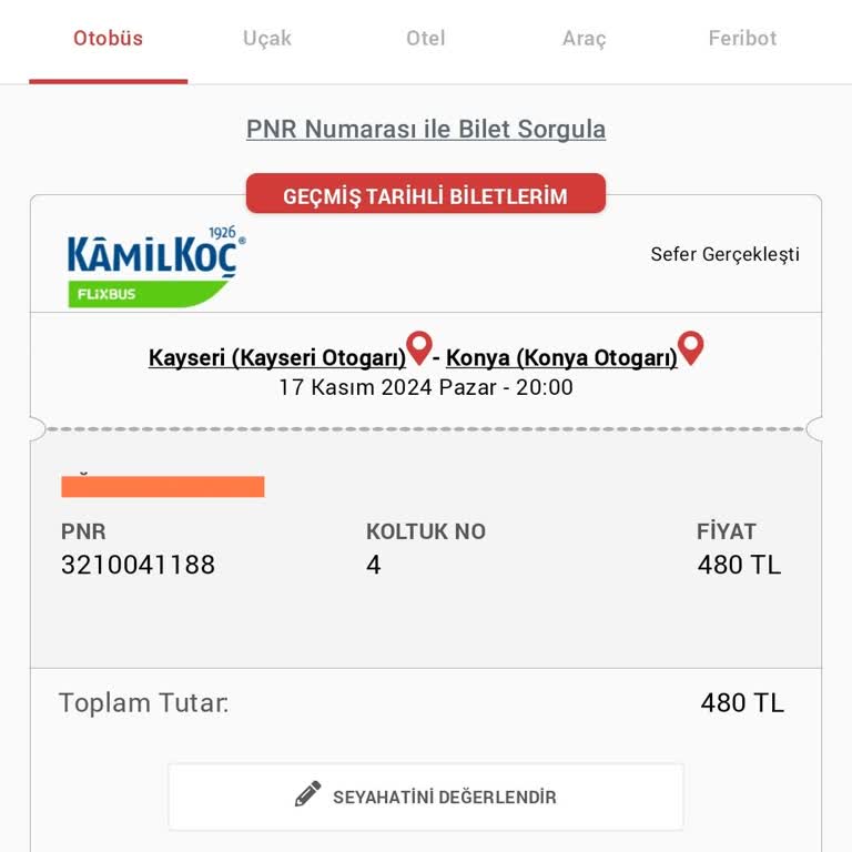 Kamil Koç İle Yolculukta Büyük Hayal Kırıklığı