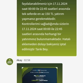 Freebet Kazancım Sistemsel Hata Diyerek Silindi