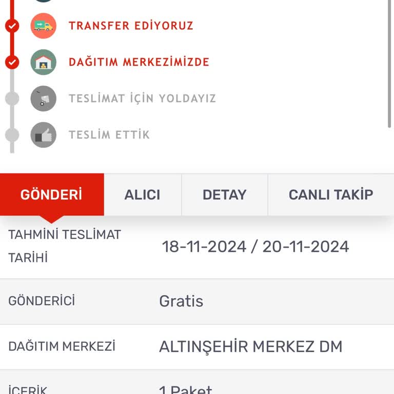 Geciken Kargo Ve İade Talebi