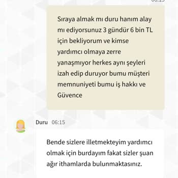 Ödeme Sorunu Ve Yetersiz Müşteri Hizmetleri
