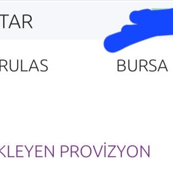 BURULAŞ Mobil Uygulama Bakiye Sorunu