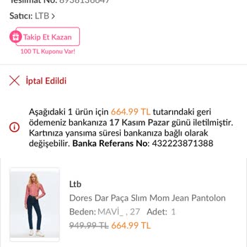 Trendyol'da Stok Sorunu Ve Müşteri İtiraz Hakkı İhlali