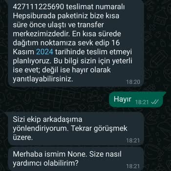 Kargo Sürecindeki Sorumsuzluk Ve İletişim Eksikliği
