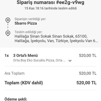 Buz Gibi Gelen Pizza Ve Ulaşılmaz Satıcı