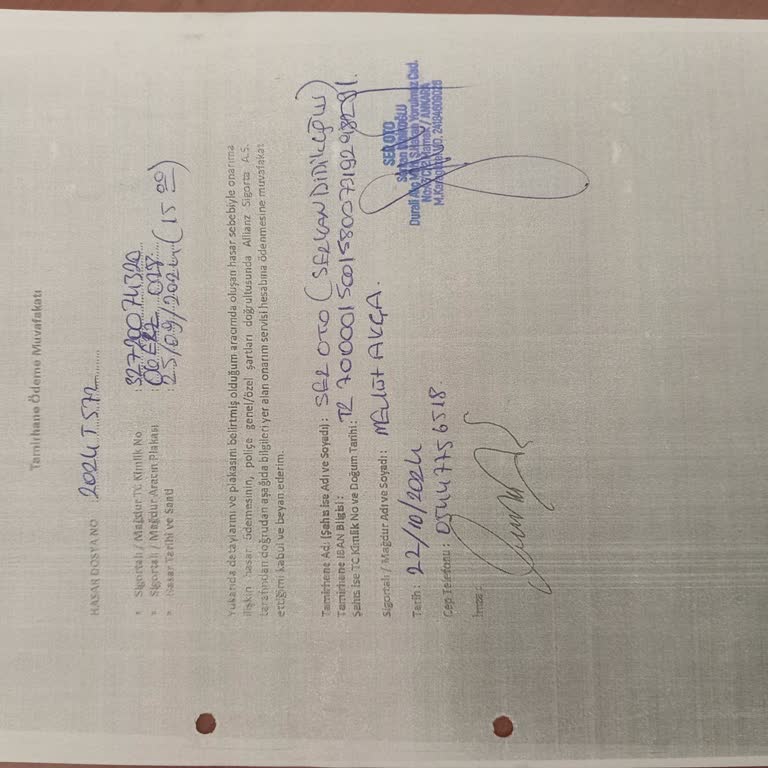 IBAN Bilgisi Olmasına Rağmen Hasar Ödemesi Yapılmıyor