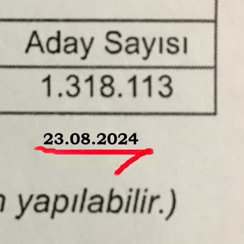KPSS Sınavı Aday Sayısındaki Anlaşılmaz Fark