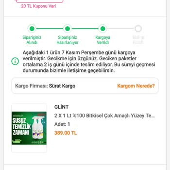 Sürat Kargo'da 11 Günlük Bekleyiş Ve Ulaşılamayan Müşteri Hizmetleri