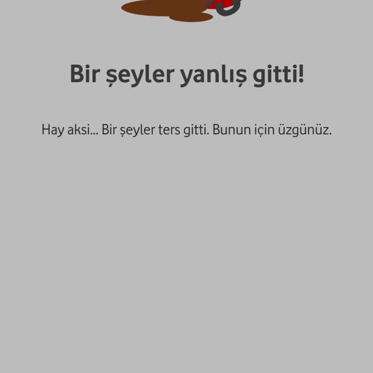Vodafone Hediye Çarkı Sorunu: İnternetim Bitiyor