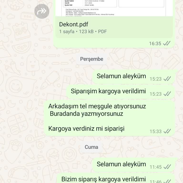 Ödeme Yapıldı, Ürün Gönderilmedi: İletişim Sorunu