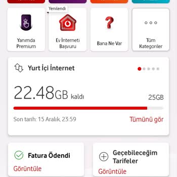Vodafone Sosyal Pass Özelliği Çalışmıyor, İnternet Paketi Hızla Tükeniyor!
