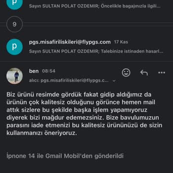 Kalitesiz Bagaj Değişimi