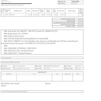 Üretim Hatası Olan Saat İçin Haksız Ücret Talebi