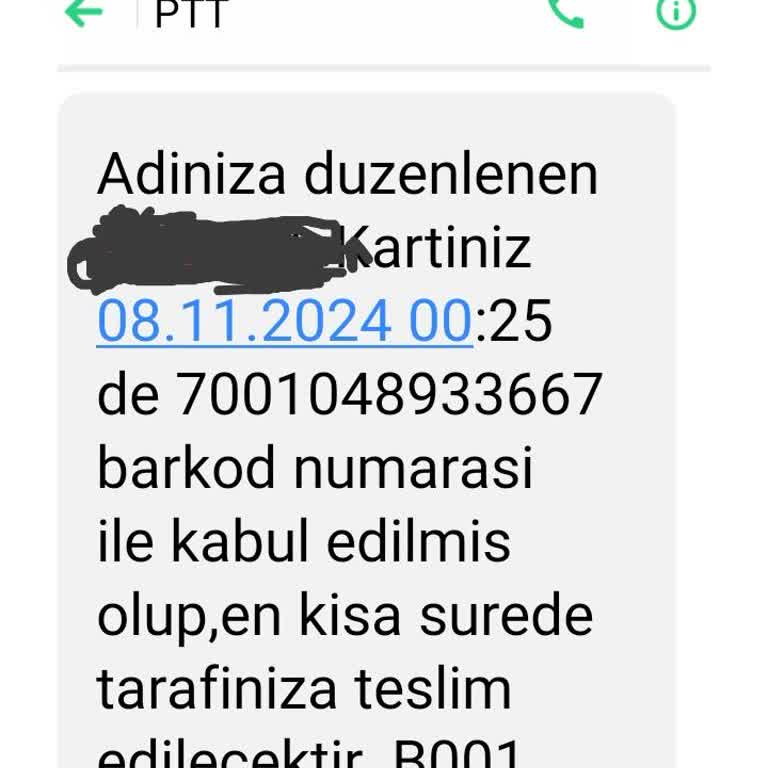 PTT Kargo'nun Yavaş Teslimat Sorunu