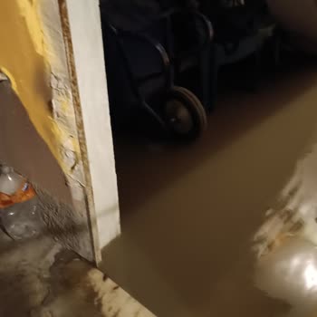 Yağış Sonrası Kanalizasyon Taşması İle Evde Oluşan Koku Ve Zarar