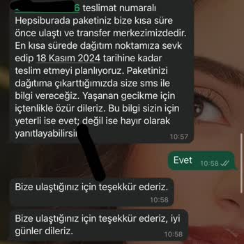 Eksik Teslimat Ve Kargo Karmaşası
