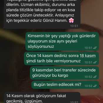 Eksik Teslimat Ve Kargo Karmaşası