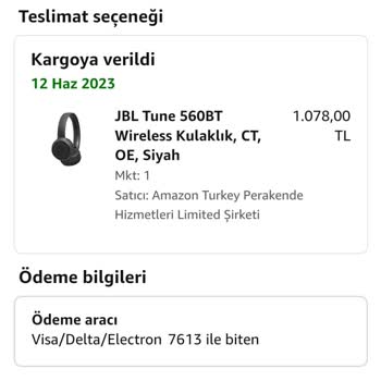 Pahalı JBL Kulaklık 15 Ayda Bozuldu