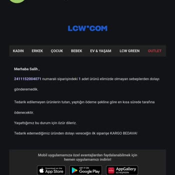 Beklenmedik Ürün İptali Ve Stok Sorunu