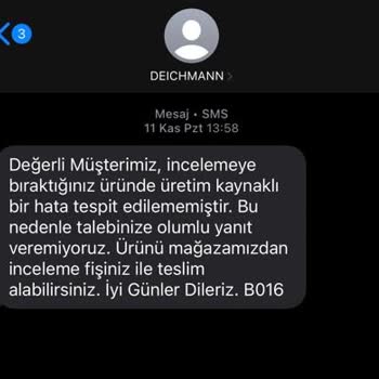 Çocuk Ayakkabısında Hızlı Yıpranma Ve Yetersiz Müşteri Hizmeti