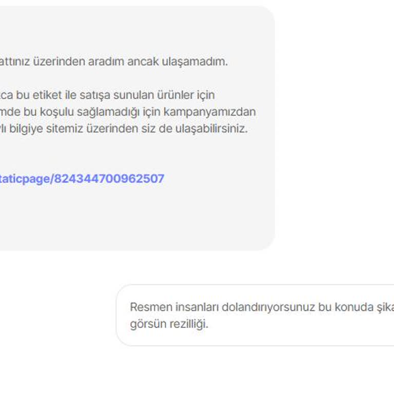 Yanıltıcı Fiyat İddiası Ve Müşteri Hizmetleri Sorunu