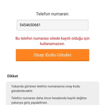 Kayıtlı Numara Sorunu: Anket Tamamlanamıyor