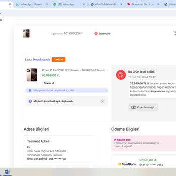 Hepsiburada'nın İptal Ve İndirim Karmaşası