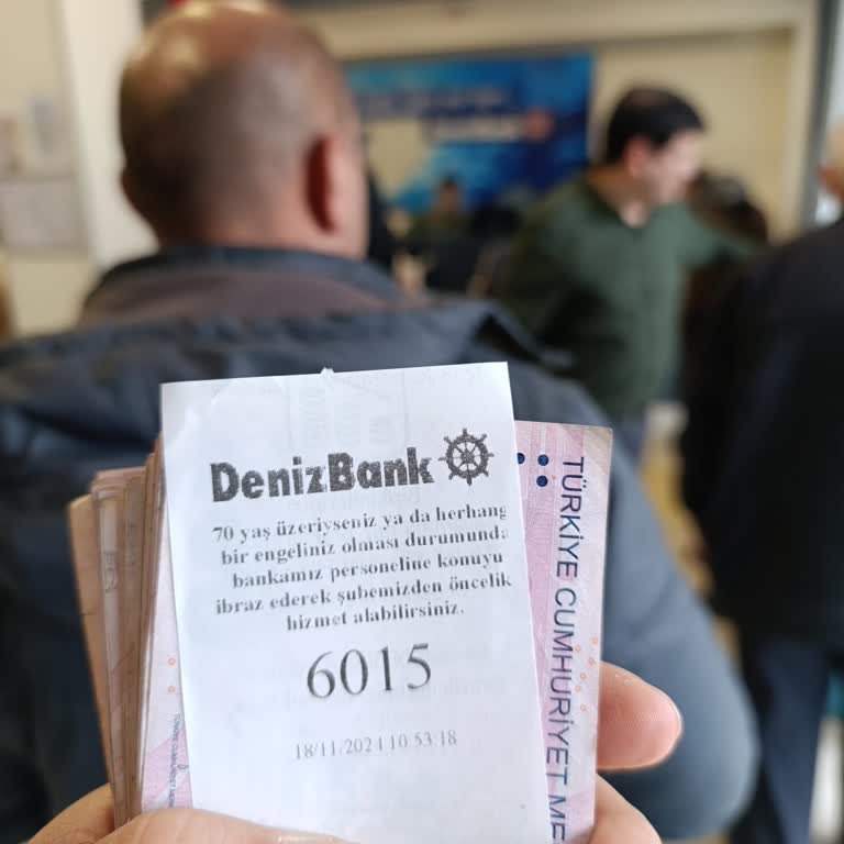 Denizbank'ta Sıra Adaletsizliği