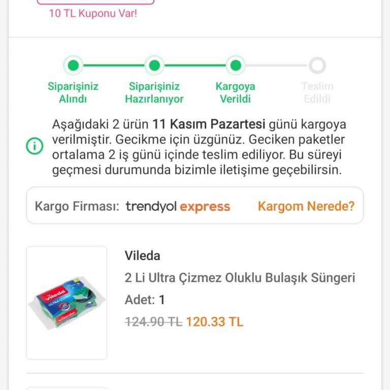 Trendyol Express: Bir Haftadır Teslim Edilmeyen Kargo