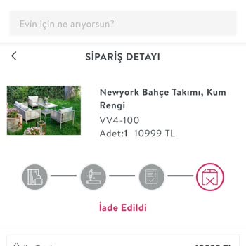 Vivense'den Para İadesi Ve Ürün Teslimatı Sorunu