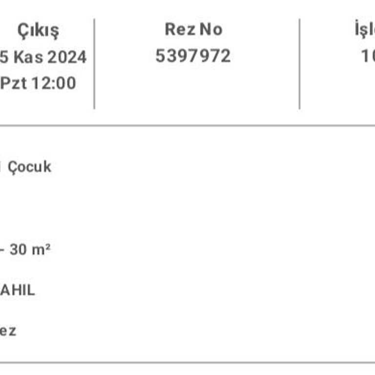 Rezervasyon Erteleme Sorunu