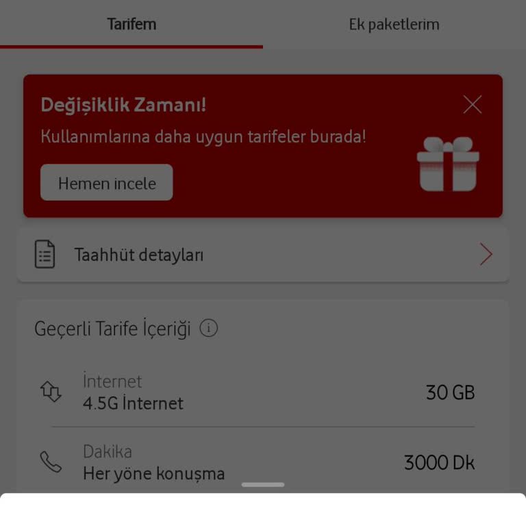 Vodafone Şikayeti