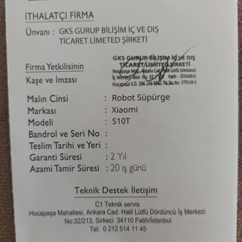 Garanti Kapsamında Sürekli Arızalanan Robot Süpürge