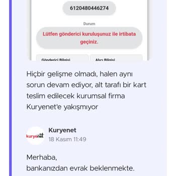TEB Kredi Kartı Teslimatında Yaşanan Sorunlar Ve İletişim Eksiklikleri